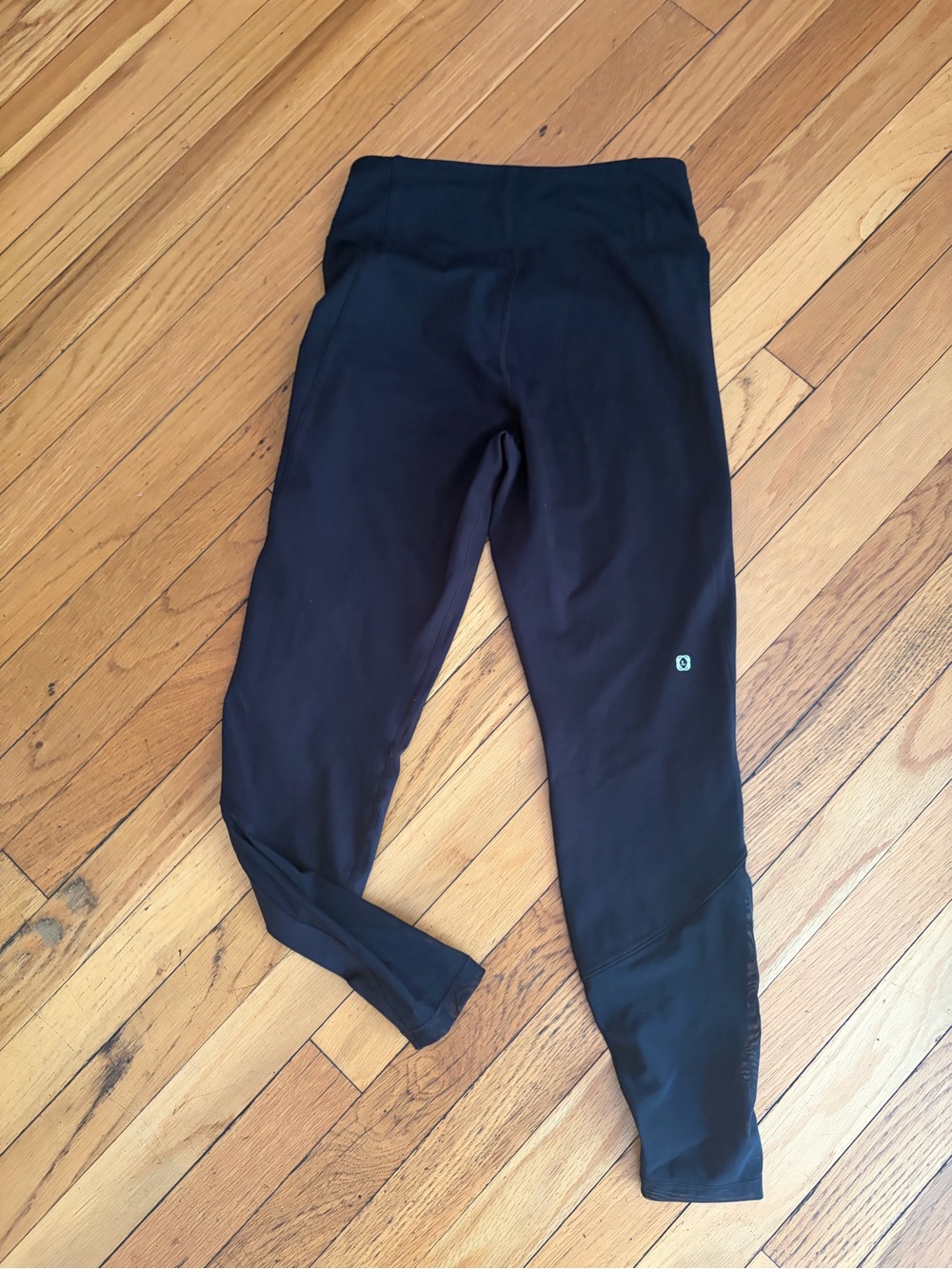 Le Ore Black Athletic Leggings Sz Small. Andria # LOK00149 Yoga Pants!